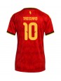 Belgien Leandro Trossard #10 Replika Hemmakläder Dam VM 2026 Kortärmad Belgien Leandro Trossard #10 Replika Hemmakläder Dam VM 2026 Kortärmad